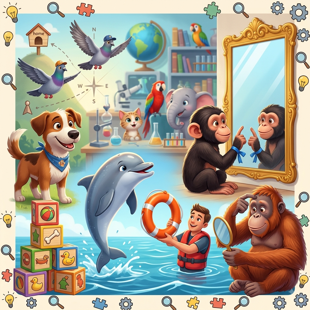 Intelligent Animals illustration