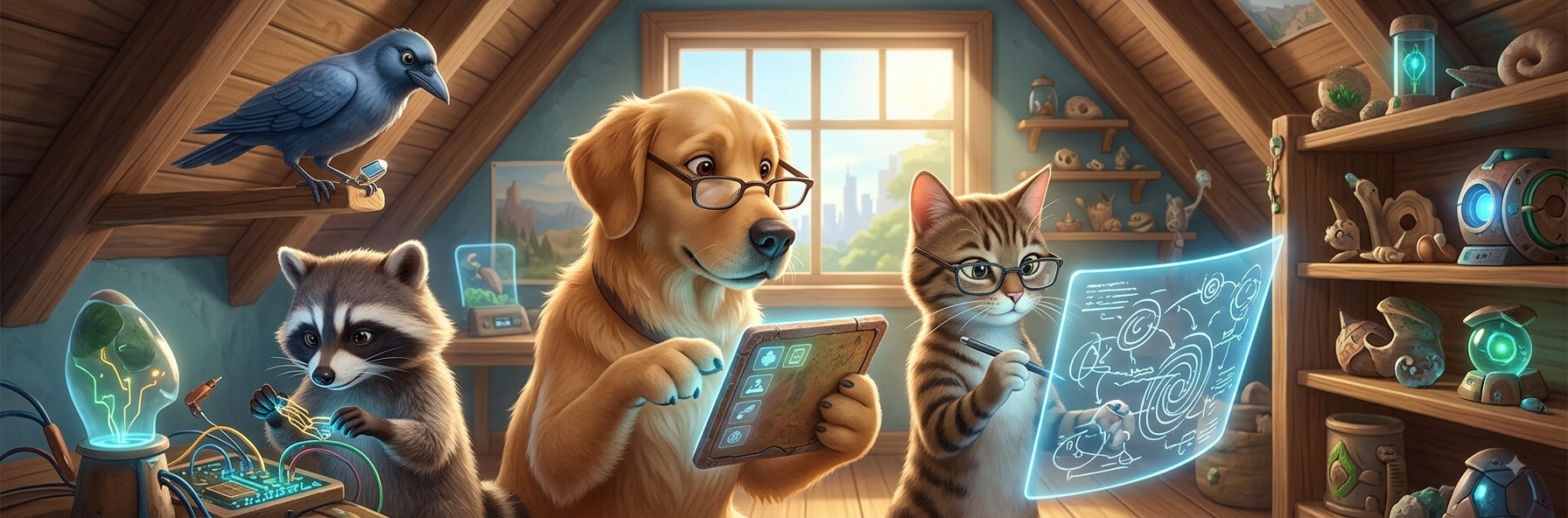 Intelligent Animals illustration