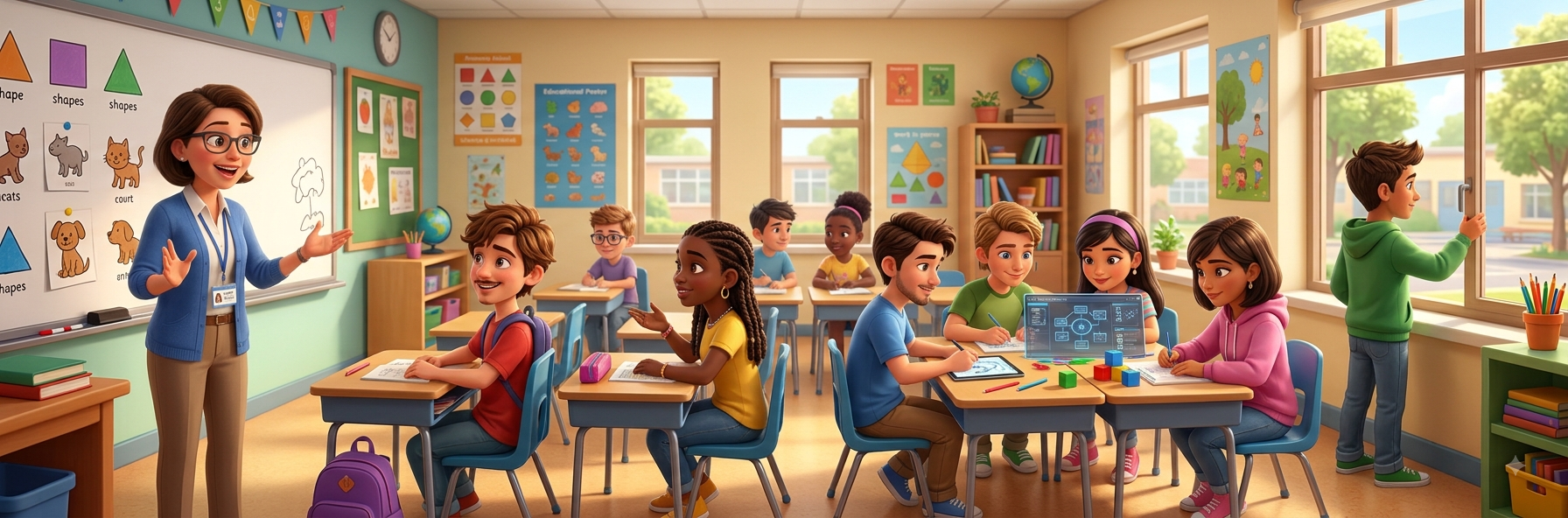 Classroom Language illustration