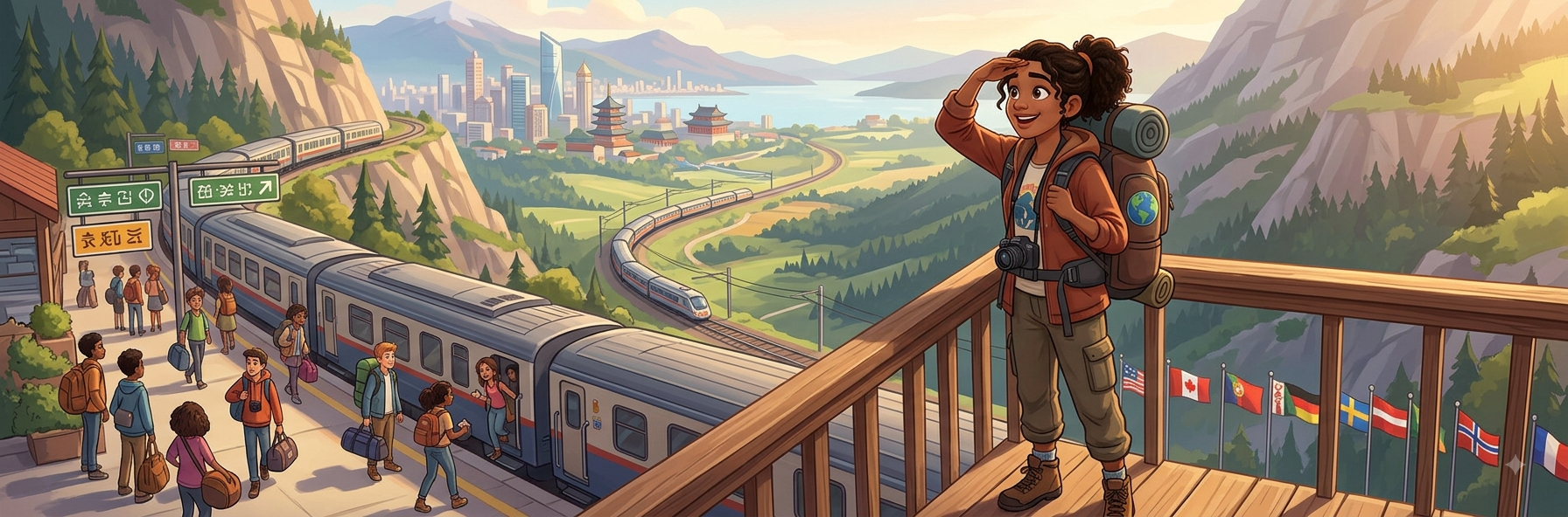 Do You Like Travelling? illustration